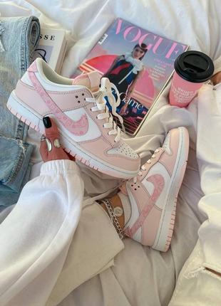 Кросівки nike sb dunk pink 37