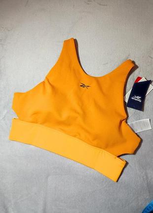 Топ спортивний плюс сайз crop top reebok gr9100 розмір 1х plus size