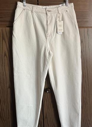 Джинсы с высокой посадкой mango slouchy high waist michelle