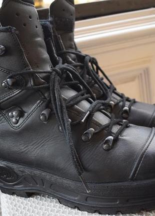 Кожаные ботинки полусапоги берцы армейские haix trekker pro black goretex р. 44 29  см черевики