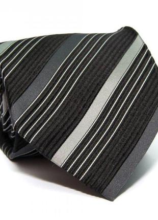 Краватка 9 см rosso fiorwntino чорна (2000000314600)
