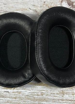 Амбушюры для наушников audio-technica ath msr7 msr7nc msr7bk msr7gm натуральная кожа