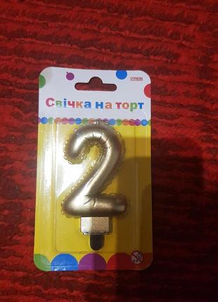 Свічка на торт