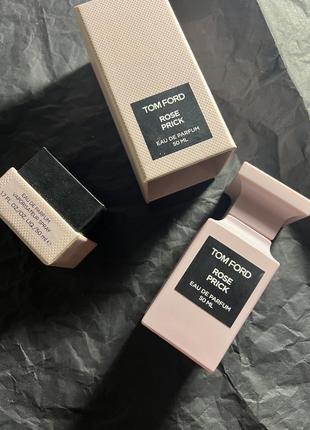 Пустой флакон + коробка tom ford rose prick