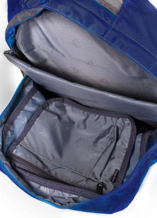 Чоловічий спортивний рюкзак (w2108-navy) 30х44х10 см onepolar синій (2000001311721)7 фото