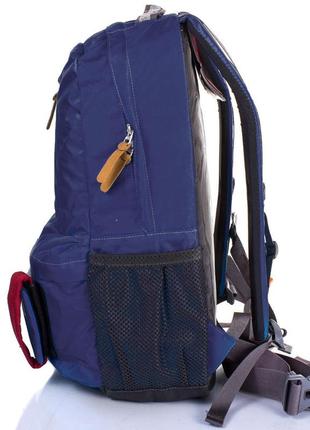 Чоловічий спортивний рюкзак (w2108-navy) 30х44х10 см onepolar синій (2000001311721)3 фото