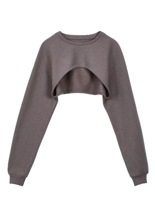 1+1=3 🎁 трендовий утеплений світшот топ балеро від primark