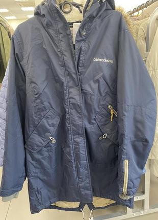 Зимняя парка didriksons 42/l/xl💙