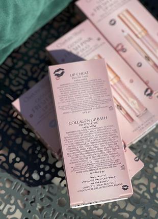 Карандаш и блеск для губ charlotte tilbury glossy lip duo - fresh pink