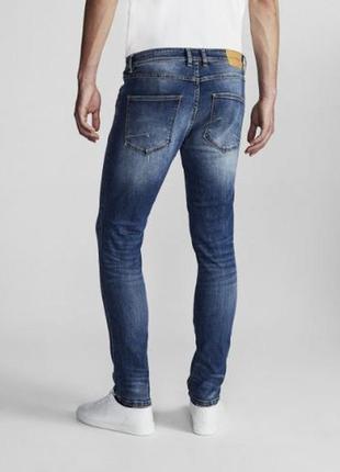 Джинсы мужские зауженные solid slim