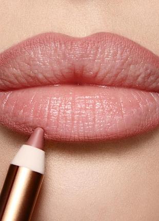 Карандаш и блеск для губ charlotte tilbury glossy lip duo - fresh pink