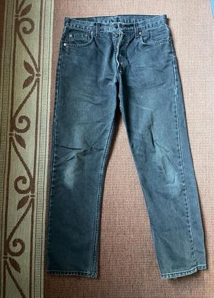 Темно-сірі джинси levis 501