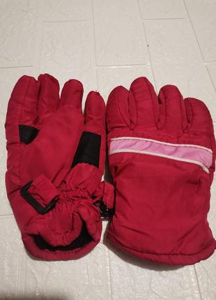 Зимние перчатки 8-1 лет