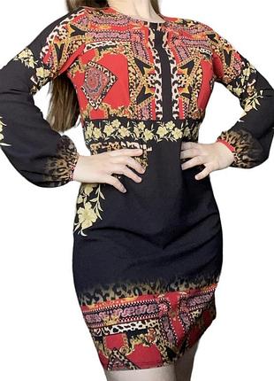 Sistaglam плаття нове в етнічному стилі чорно червоне