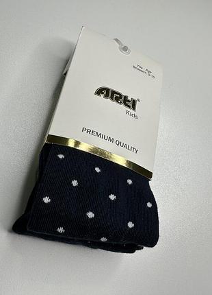 Хлопковые колготки на девочку 8-9 лет