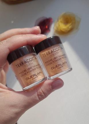 Розсипчаста пудра -guerlain terracotta touch loose powder