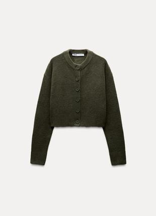 М’який на дотик трикотажний кардиган  zara