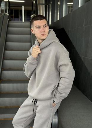 Худи oversize pobedov urbanist стальной