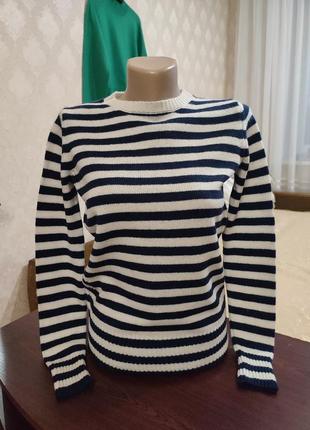 Пуловер бренд m&s collection шерсть 80%