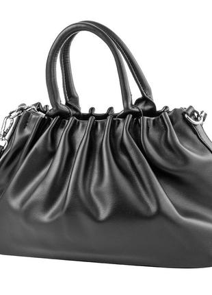 Жіноча сумка-шоппер 31х20х13 см valiria fashion чорний (2000002244196)