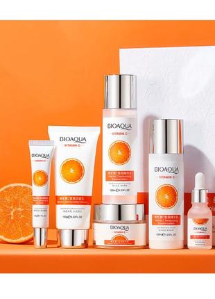 Набір по догляду за обличчям bioaqua vitamin c 6 шт