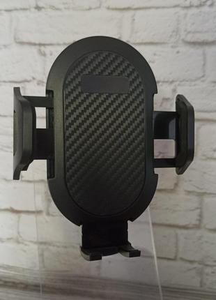 Holder кріплення в машину для телефону на повітропровід холдер чорний універсальний затискач