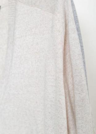 Кофта чоловіча на ґудзиках, колір сіро-бежевий, 244r61803 фото