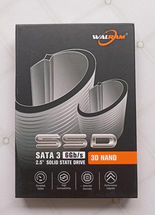 Ssd диск 120гб walram ssd 120 твердотільний накопичувач hdd sata 2,5" 120gb ссд для пк комп'ютера ноутбука