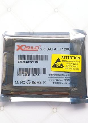 Ssd диск 128гб xishuo ssd 128 твердотільний накопичувач hdd sata 2,5" 128gb ссд для пк комп'ютера ноутбука