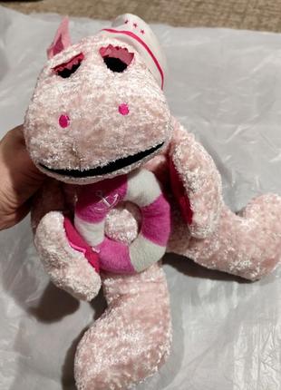 Мягкая игрушка бегемот моряк