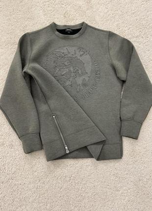 Чоловічий утеплений світшот diesel, s 2