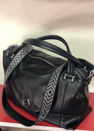 Сумка из натуральной кожи женская