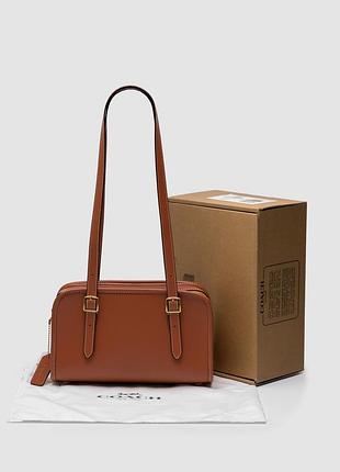 Сумка женская в стиле coach 1941 swing zip bag brown