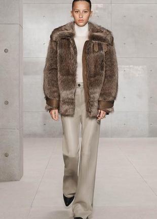 Лимитированная шуба меховая куртка норковая zara srpls