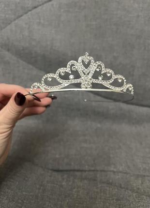 Тиара, диадема, диадема, корона, украшение, украшение, серебро, тиара
