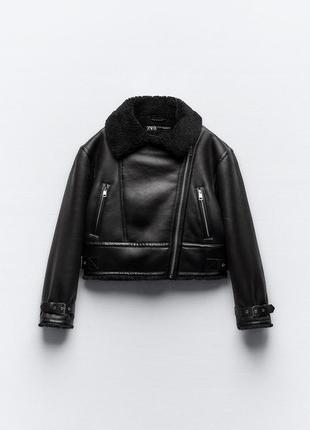 Новая дубленка zara