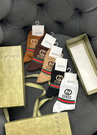 Носки шкарпетки брендові в стилі gucci