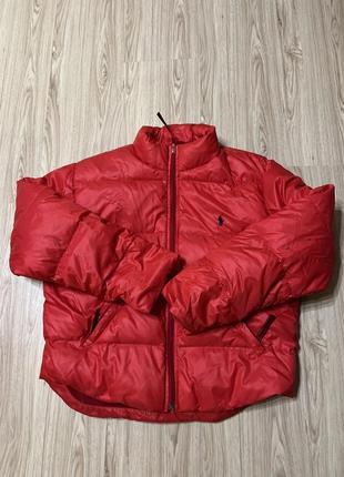 Стильный женский ,короткий пуховик  ralph lauren