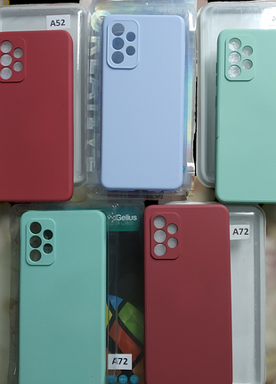 Яскраві чохли на samsung galaxy a52,a72
