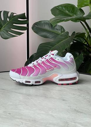 Женские кроссовки nike air max plus pink fade cz7931-1003 фото