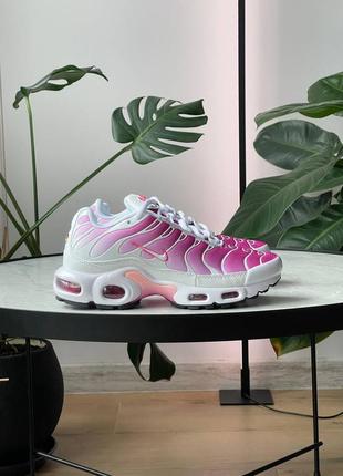 Женские кроссовки nike air max plus pink fade cz7931-1002 фото