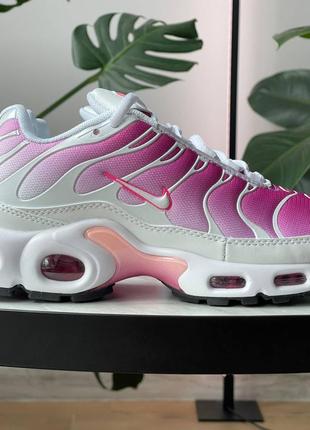 Женские кроссовки nike air max plus pink fade cz7931-1004 фото