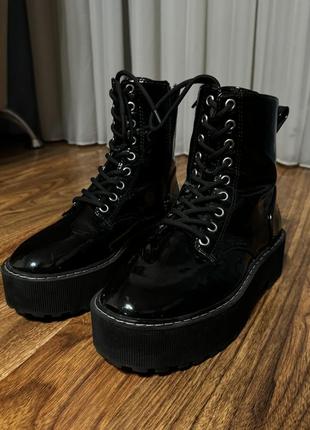 Мартинсы женские, 37 размер h&m
