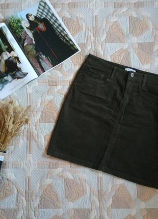 Юбка вельветовая, 97% хлопок