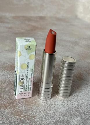 Clinique - dramatically different lipstick shaping lip colour - помада для губ, 16 - whimsy, 3 g