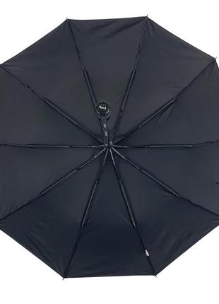 Чоловіча парасолька напівавтомат (351) 100 см calm rain чорна (2000000800653)3 фото
