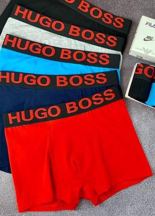 Чоловічі боксери/труси в стилі hugo boss/хюго босс - 1 шт.