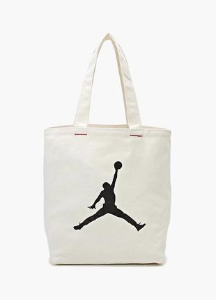 Шоппер jordan сумка унисекс air jordan jan tote bag white 9a0501-w2u борба мужская женская рюкзак nike
