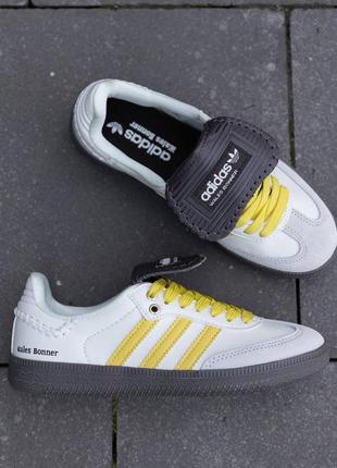 Ad088 кроссовки в стиле adidas samba x wales bonner