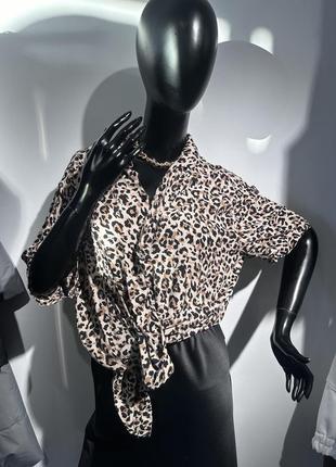 Рубашка блузка тигрова